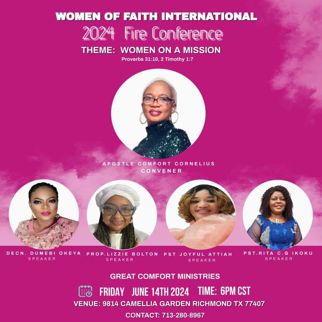 Women of Faith International Flyer